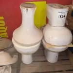 LOTE 124 - 04 VASOS SANITÁRIOS (NO ESTADO)