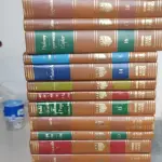 LOTE 642 - COLEÇÃO LIVROS GREAT BOOKS OF THE WESTERN WORLD - 54 VOLUMES (NO ESTADO)