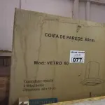LOTE 077 - 01 COIFA DE PAREDE 0,60 CM TRAMONTINA (NO ESTADO)