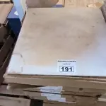 LOTE 191 - 15 CAIXAS DE PISO BIANCO PLUS 60CM X 60CM (NO ESTADO)
