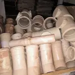 LOTE 156 - 01 LOTE COM JUNÇÃO PARA ESGOTO DIVERSOS TAMANHOS (NO ESTADO)