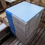 LOTE 190 - 30 CAIXAS DE PISO PORTOBELLO 60CM X 60CM BRAVA BIANCO (NO ESTADO)