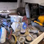 LOTE 014 - 01 LOTE COM NIVELADORES A LASER, MAÇARICO, MANÔMETROS, LUMINÁRIAS E TOMADA INDUSTRIAL(NO ESTADO)