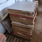 LOTE 209 - 25 CAIXAS DE PISO ELIANE BIANCO PLUS 60CM X 60CM (NO ESTADO)