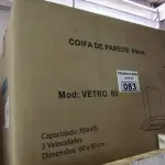 LOTE 083 - 01 COIFA DE PAREDE 0,60 CM TRAMONTINA (NO ESTADO)