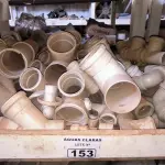 LOTE 153 - 01 LOTE COM JUNÇÃO PARA ESGOTO DIVERSOS TAMANHOS (NO ESTADO)