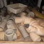 LOTE 162 - 01 LOTE COM JUNÇÃO PARA ESGOTO DIVERSOS TAMANHOS (NO ESTADO)