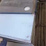 LOTE 192 - 27 CAIXAS DE REVESTIMENTO CETIM BIANCO 30CM X 60CM (NO ESTADO)