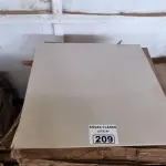 LOTE 209 - 25 CAIXAS DE PISO ELIANE BIANCO PLUS 60CM X 60CM (NO ESTADO)