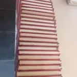 LOTE 641 - BIBLIOTECA DE HISTÓRIA - GRANDES PERSONAGENS DE TODOS OS TEMPOS - 40 VOLUMES (NO ESTADO)