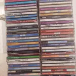 LOTE 631 - LOTE COM 424 CDS RAROS TRILHA SONORA DE NOVELAS RAROS ENTRE OUTROS (NO ESTADO)