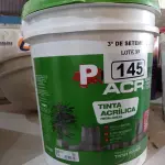 LOTE 145 - 01 BALDE DE TINTA ACRÍLICA 18L NA COR CONCRETO FOSCO. (NO ESTADO) ATENÇÃO! FAZER A VISITAÇÃO ANTES DE ARREMATAR, NÃO SABEMOS SE FUNCIONA. LEILÃO NÃO TEM GARANTIA E NEM DEVOLUÇÃO, SUJEITO A POSSÍVEIS AVARIAS VISÍVEIS/OCULTAS E/OU AUSÊNCIA DE COMPONENTES.