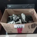 LOTE 162 - 01 DVR E VÁRIAS CÂMERAS DE SEGURANÇA. (NO ESTADO) ATENÇÃO! FAZER A VISITAÇÃO ANTES DE ARREMATAR, NÃO SABEMOS SE FUNCIONA. LEILÃO NÃO TEM GARANTIA E NEM DEVOLUÇÃO, SUJEITO A POSSÍVEIS AVARIAS VISÍVEIS/OCULTAS E/OU AUSÊNCIA DE COMPONENTES.