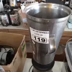 LOTE 119 - 01 LIQUIDIFICADOR INDUSTRIAL MARCA POLI. (NO ESTADO) ATENÇÃO! FAZER A VISITAÇÃO ANTES DE ARREMATAR, NÃO SABEMOS SE FUNCIONA. LEILÃO NÃO TEM GARANTIA E NEM DEVOLUÇÃO, SUJEITO A POSSÍVEIS AVARIAS VISÍVEIS/OCULTAS E/OU AUSÊNCIA DE COMPONENTES.