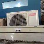 LOTE 061 - 01 AR CONDICIONADO MARCA KOMECO 24000BTU. (NO ESTADO) ATENÇÃO! FAZER A VISITAÇÃO ANTES DE ARREMATAR, NÃO SABEMOS SE FUNCIONA. LEILÃO NÃO TEM GARANTIA E NEM DEVOLUÇÃO, SUJEITO A POSSÍVEIS AVARIAS VISÍVEIS/OCULTAS E/OU AUSÊNCIA DE COMPONENTES.