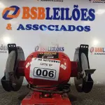 LOTE 006 - 01 ESMERIL MARCA SCHULZ 300W 220V. (NO ESTADO) ATENÇÃO! FAZER A VISITAÇÃO ANTES DE ARREMATAR, NÃO SABEMOS SE FUNCIONA. LEILÃO NÃO TEM GARANTIA E NEM DEVOLUÇÃO, SUJEITO A POSSÍVEIS AVARIAS VISÍVEIS/OCULTAS E/OU AUSÊNCIA DE COMPONENTES.