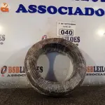 LOTE 040 - 01 ROLO DE CABO FLEXÍVEL 100M, 4MM NA COR PRETA. (NO ESTADO) ATENÇÃO! FAZER A VISITAÇÃO ANTES DE ARREMATAR, NÃO SABEMOS SE FUNCIONA. LEILÃO NÃO TEM GARANTIA E NEM DEVOLUÇÃO, SUJEITO A POSSÍVEIS AVARIAS VISÍVEIS/OCULTAS E/OU AUSÊNCIA DE COMPONENTES.