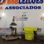 LOTE 177 - 01 EIXO VIRABREQUIM/COMANDO DE VÁLVULA/TAMPA DO MOTOR ESTACIONÁRIO 5,0 A 7,0 E 01 BOMBA D’AGUA PRESSURIZADA. (NO ESTADO) ATENÇÃO! FAZER A VISITAÇÃO ANTES DE ARREMATAR, NÃO SABEMOS SE FUNCIONA. LEILÃO NÃO TEM GARANTIA E NEM DEVOLUÇÃO, SUJEITO A POSSÍVEIS AVARIAS VISÍVEIS/OCULTAS E/OU AUSÊNCIA DE COMPONENTES.