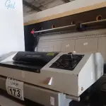 LOTE 173 - 01 PLASTIFICADORA, 01 PERFURADOR E 01 GABARITO PARA CORTE. (NO ESTADO) ATENÇÃO! FAZER A VISITAÇÃO ANTES DE ARREMATAR, NÃO SABEMOS SE FUNCIONA. LEILÃO NÃO TEM GARANTIA E NEM DEVOLUÇÃO, SUJEITO A POSSÍVEIS AVARIAS VISÍVEIS/OCULTAS E/OU AUSÊNCIA DE COMPONENTES.