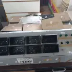 LOTE 106 - 01 LOTE COM ELETRÔNICOS DIVERSOS. (NO ESTADO) ATENÇÃO! FAZER A VISITAÇÃO ANTES DE ARREMATAR, NÃO SABEMOS SE FUNCIONA. LEILÃO NÃO TEM GARANTIA E NEM DEVOLUÇÃO, SUJEITO A POSSÍVEIS AVARIAS VISÍVEIS/OCULTAS E/OU AUSÊNCIA DE COMPONENTES.