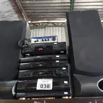 LOTE 038 - 01 APARELHO DE SOM 3X1 E 01 AMPLIFICADOR. (NO ESTADO) ATENÇÃO! FAZER A VISITAÇÃO ANTES DE ARREMATAR, NÃO SABEMOS SE FUNCIONA. LEILÃO NÃO TEM GARANTIA E NEM DEVOLUÇÃO, SUJEITO A POSSÍVEIS AVARIAS VISÍVEIS/OCULTAS E/OU AUSÊNCIA DE COMPONENTES.