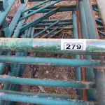 LOTE 279 - 01 LOTE COM GRADES EM FERRO NA COR VERDE (NO ESTADO)