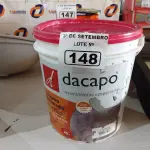 LOTE 148 - 01 BALDE DE CIMENTO QUEIMADO DACAPÓ 25KG. (NO ESTADO) ATENÇÃO! FAZER A VISITAÇÃO ANTES DE ARREMATAR, NÃO SABEMOS SE FUNCIONA. LEILÃO NÃO TEM GARANTIA E NEM DEVOLUÇÃO, SUJEITO A POSSÍVEIS AVARIAS VISÍVEIS/OCULTAS E/OU AUSÊNCIA DE COMPONENTES.