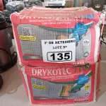 LOTE 135 - 02 CAIXAS DE REVESTIMENTO IMPERMEABILIZANTE FLEXÍVEL DRYKOTEC 7700 18KG. (NO ESTADO) ATENÇÃO! FAZER A VISITAÇÃO ANTES DE ARREMATAR, NÃO SABEMOS SE FUNCIONA. LEILÃO NÃO TEM GARANTIA E NEM DEVOLUÇÃO, SUJEITO A POSSÍVEIS AVARIAS VISÍVEIS/OCULTAS E/OU AUSÊNCIA DE COMPONENTES.