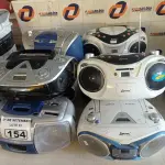 LOTE 154 - 10 APARELHOS DE SOM MARCAS E MODELOS DIVERSOS COM AVARIAS. (NO ESTADO) ATENÇÃO! FAZER A VISITAÇÃO ANTES DE ARREMATAR, NÃO SABEMOS SE FUNCIONA. LEILÃO NÃO TEM GARANTIA E NEM DEVOLUÇÃO, SUJEITO A POSSÍVEIS AVARIAS VISÍVEIS/OCULTAS E/OU AUSÊNCIA DE COMPONENTES.