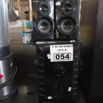 LOTE 054 - 01 SUBWOOFER E 05 CAIXINHAS DE SOM PARA HOME THEATER. (NO ESTADO) ATENÇÃO! FAZER A VISITAÇÃO ANTES DE ARREMATAR, NÃO SABEMOS SE FUNCIONA. LEILÃO NÃO TEM GARANTIA E NEM DEVOLUÇÃO, SUJEITO A POSSÍVEIS AVARIAS VISÍVEIS/OCULTAS E/OU AUSÊNCIA DE COMPONENTES.