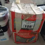 LOTE 108 - 02 CAIXAS DE REVESTIMENTO IMPERMEABILIZANTE FLEXÍVEL DRYKOTEC 7700 18KG. (NO ESTADO) ATENÇÃO! FAZER A VISITAÇÃO ANTES DE ARREMATAR, NÃO SABEMOS SE FUNCIONA. LEILÃO NÃO TEM GARANTIA E NEM DEVOLUÇÃO, SUJEITO A POSSÍVEIS AVARIAS VISÍVEIS/OCULTAS E/OU AUSÊNCIA DE COMPONENTES.