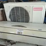 LOTE 061 - 01 AR CONDICIONADO MARCA KOMECO 24000BTU. (NO ESTADO) ATENÇÃO! FAZER A VISITAÇÃO ANTES DE ARREMATAR, NÃO SABEMOS SE FUNCIONA. LEILÃO NÃO TEM GARANTIA E NEM DEVOLUÇÃO, SUJEITO A POSSÍVEIS AVARIAS VISÍVEIS/OCULTAS E/OU AUSÊNCIA DE COMPONENTES.