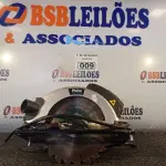 LOTE 009 - 01 SERRA CIRCULAR MARCA PHILCO 1500W 220V. (NO ESTADO) ATENÇÃO! FAZER A VISITAÇÃO ANTES DE ARREMATAR, NÃO SABEMOS SE FUNCIONA. LEILÃO NÃO TEM GARANTIA E NEM DEVOLUÇÃO, SUJEITO A POSSÍVEIS AVARIAS VISÍVEIS/OCULTAS E/OU AUSÊNCIA DE COMPONENTES.