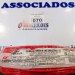 LOTE 070 - 01 ROLO DE CABO FLEXÍVEL 100M, 4MM NA COR VERMELHA. (NO ESTADO) ATENÇÃO! FAZER A VISITAÇÃO ANTES DE ARREMATAR, NÃO SABEMOS SE FUNCIONA. LEILÃO NÃO TEM GARANTIA E NEM DEVOLUÇÃO, SUJEITO A POSSÍVEIS AVARIAS VISÍVEIS/OCULTAS E/OU AUSÊNCIA DE COMPONENTES.