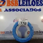 LOTE 170 - 01 ROLO DE CABO FLEXÍVEL 100M, 2,5MM NA COR CINZA. (NO ESTADO) ATENÇÃO! FAZER A VISITAÇÃO ANTES DE ARREMATAR, NÃO SABEMOS SE FUNCIONA. LEILÃO NÃO TEM GARANTIA E NEM DEVOLUÇÃO, SUJEITO A POSSÍVEIS AVARIAS VISÍVEIS/OCULTAS E/OU AUSÊNCIA DE COMPONENTES.