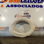 LOTE 090 - 01 ROLO DE CABO FLEXÍVEL 100M, 2,5MM NA COR BRANCA. (NO ESTADO) ATENÇÃO! FAZER A VISITAÇÃO ANTES DE ARREMATAR, NÃO SABEMOS SE FUNCIONA. LEILÃO NÃO TEM GARANTIA E NEM DEVOLUÇÃO, SUJEITO A POSSÍVEIS AVARIAS VISÍVEIS/OCULTAS E/OU AUSÊNCIA DE COMPONENTES.