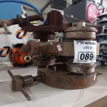 LOTE 089 - 01 PRENSA E 02 CURVADORAS DE TUBOS. (NO ESTADO) ATENÇÃO! FAZER A VISITAÇÃO ANTES DE ARREMATAR, NÃO SABEMOS SE FUNCIONA. LEILÃO NÃO TEM GARANTIA E NEM DEVOLUÇÃO, SUJEITO A POSSÍVEIS AVARIAS VISÍVEIS/OCULTAS E/OU AUSÊNCIA DE COMPONENTES.