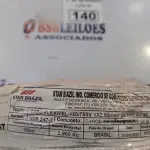 LOTE 140 - 01 ROLO DE CABO FLEXÍVEL 100M, 2,5MM NA COR VERDE. (NO ESTADO) ATENÇÃO! FAZER A VISITAÇÃO ANTES DE ARREMATAR, NÃO SABEMOS SE FUNCIONA. LEILÃO NÃO TEM GARANTIA E NEM DEVOLUÇÃO, SUJEITO A POSSÍVEIS AVARIAS VISÍVEIS/OCULTAS E/OU AUSÊNCIA DE COMPONENTES.