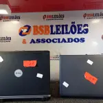 LOTE 414 - 02 NOTEBOOKS MARCAS E MODELOS DIVERSOS PARA RETIRADA DE PEÇAS. (NO ESTADO) ATENÇÃO! FAZER A VISITAÇÃO ANTES DE ARREMATAR, NÃO SABEMOS SE FUNCIONA. LEILÃO NÃO TEM GARANTIA E NEM DEVOLUÇÃO, SUJEITO A POSSÍVEIS AVARIAS VISÍVEIS/OCULTAS E/OU AUSÊNCIA DE COMPONENTES.