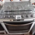 LOTE 209 - 01 FOGÃO A GÁS 05 BOCAS MARCA BRASTEMP INCOMPLETO. (NO ESTADO) ATENÇÃO! FAZER A VISITAÇÃO ANTES DE ARREMATAR, NÃO SABEMOS SE FUNCIONA. LEILÃO NÃO TEM GARANTIA E NEM DEVOLUÇÃO, SUJEITO A POSSÍVEIS AVARIAS VISÍVEIS/OCULTAS E/OU AUSÊNCIA DE COMPONENTES.