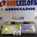 LOTE 418 - 01 JOGO DE SOQUETES SET 52 PEÇAS. (NO ESTADO) ATENÇÃO! FAZER A VISITAÇÃO ANTES DE ARREMATAR, NÃO SABEMOS SE FUNCIONA. LEILÃO NÃO TEM GARANTIA E NEM DEVOLUÇÃO, SUJEITO A POSSÍVEIS AVARIAS VISÍVEIS/OCULTAS E/OU AUSÊNCIA DE COMPONENTES.