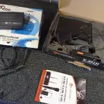 LOTE 429 - 02 MICROFONES MARCAS E MODELOS DIVERSOS. (NO ESTADO) ATENÇÃO! FAZER A VISITAÇÃO ANTES DE ARREMATAR, NÃO SABEMOS SE FUNCIONA. LEILÃO NÃO TEM GARANTIA E NEM DEVOLUÇÃO, SUJEITO A POSSÍVEIS AVARIAS VISÍVEIS/OCULTAS E/OU AUSÊNCIA DE COMPONENTES.