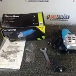 LOTE 423 - 01 ESMERILHADEIRA ANGULAR 500W 220V. (NO ESTADO) ATENÇÃO! FAZER A VISITAÇÃO ANTES DE ARREMATAR, NÃO SABEMOS SE FUNCIONA. LEILÃO NÃO TEM GARANTIA E NEM DEVOLUÇÃO, SUJEITO A POSSÍVEIS AVARIAS VISÍVEIS/OCULTAS E/OU AUSÊNCIA DE COMPONENTES.