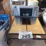 LOTE 505 - 02 BALANÇAS PARA CAIXA DE SUPERMERCADO. (NO ESTADO) ATENÇÃO! FAZER A VISITAÇÃO ANTES DE ARREMATAR, NÃO SABEMOS SE FUNCIONA. LEILÃO NÃO TEM GARANTIA E NEM DEVOLUÇÃO, SUJEITO A POSSÍVEIS AVARIAS VISÍVEIS/OCULTAS E/OU AUSÊNCIA DE COMPONENTES.