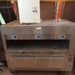 LOTE 470 - 01 BANHO-MARIA EM INOX E 01 BEBEDOURO PARA GARRAFÃO MARCA IBBL 127V. (NO ESTADO) ATENÇÃO! FAZER A VISITAÇÃO ANTES DE ARREMATAR, NÃO SABEMOS SE FUNCIONA. LEILÃO NÃO TEM GARANTIA E NEM DEVOLUÇÃO, SUJEITO A POSSÍVEIS AVARIAS VISÍVEIS/OCULTAS E/OU AUSÊNCIA DE COMPONENTES.