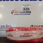 LOTE 220 - 01 ROLO DE CABO FLEXÍVEL 100M, 2,5MM NA COR VERMELHA. (NO ESTADO) ATENÇÃO! FAZER A VISITAÇÃO ANTES DE ARREMATAR, NÃO SABEMOS SE FUNCIONA. LEILÃO NÃO TEM GARANTIA E NEM DEVOLUÇÃO, SUJEITO A POSSÍVEIS AVARIAS VISÍVEIS/OCULTAS E/OU AUSÊNCIA DE COMPONENTES.