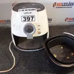LOTE 397 - 01 FRITADEIRA AIR FRY MARCA PHILIPS 220V. (NO ESTADO) ATENÇÃO! FAZER A VISITAÇÃO ANTES DE ARREMATAR, NÃO SABEMOS SE FUNCIONA. LEILÃO NÃO TEM GARANTIA E NEM DEVOLUÇÃO, SUJEITO A POSSÍVEIS AVARIAS VISÍVEIS/OCULTAS E/OU AUSÊNCIA DE COMPONENTES.