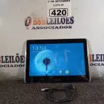 LOTE 420 - 01 TABLET SAMSUNG TAB2 10.1 COM CABO. (NO ESTADO) ATENÇÃO! FAZER A VISITAÇÃO ANTES DE ARREMATAR, NÃO SABEMOS SE FUNCIONA. LEILÃO NÃO TEM GARANTIA E NEM DEVOLUÇÃO, SUJEITO A POSSÍVEIS AVARIAS VISÍVEIS/OCULTAS E/OU AUSÊNCIA DE COMPONENTES.