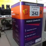 LOTE 242 - 01 LATA DE TINTA SUVINIL INTERIORES /EXTERIORES SEM CHEIRO 18L NA COR FOSCO BRANCO NEVE. (NO ESTADO) ATENÇÃO! FAZER A VISITAÇÃO ANTES DE ARREMATAR, NÃO SABEMOS SE FUNCIONA. LEILÃO NÃO TEM GARANTIA E NEM DEVOLUÇÃO, SUJEITO A POSSÍVEIS AVARIAS VISÍVEIS/OCULTAS E/OU AUSÊNCIA DE COMPONENTES.