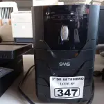 LOTE 347 - 01 NOBREAK MARCA SMS 2200VA. (NO ESTADO) ATENÇÃO! FAZER A VISITAÇÃO ANTES DE ARREMATAR, NÃO SABEMOS SE FUNCIONA. LEILÃO NÃO TEM GARANTIA E NEM DEVOLUÇÃO, SUJEITO A POSSÍVEIS AVARIAS VISÍVEIS/OCULTAS E/OU AUSÊNCIA DE COMPONENTES.
